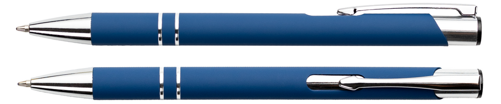 COSMO Rubber długopis metalowy z Twoim grawerem - 500szt.