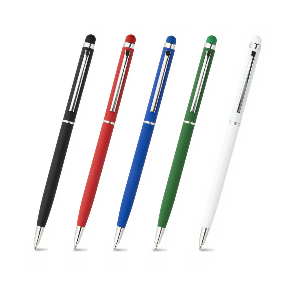 Długopis metalowy GIO soft TouchPen z Twoim grawerem - 500szt.